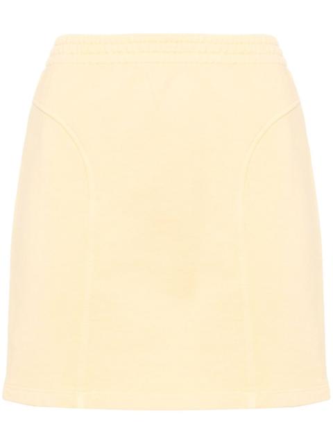 ROTATE logo-embroidered mini skirt