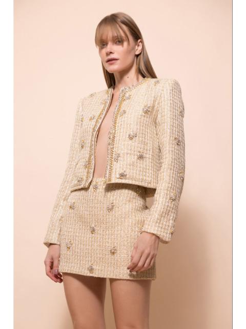 PatBO BETINA TWEED MINI SKIRT
