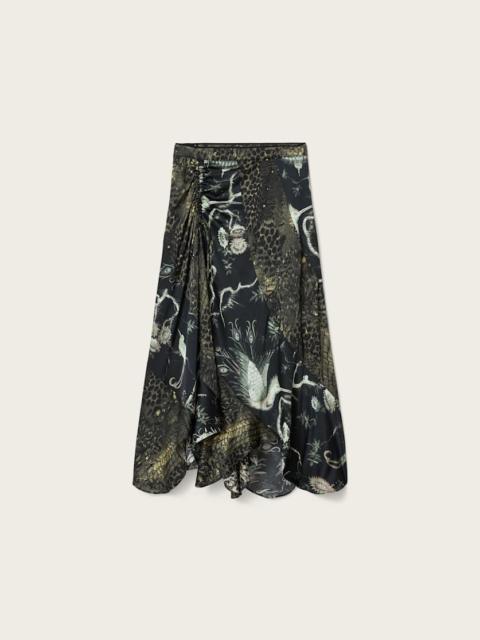 ALLSAINTS ARLEEN PANELLED MAXI SKIRT