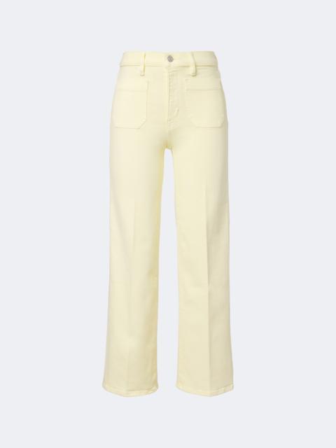 FRAME Anchor cropped straight jeans