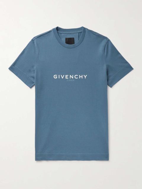 Givenchy Logo-Print Cotton-Jersey T-Shirt