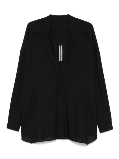 Rick Owens virgin-wool blouse