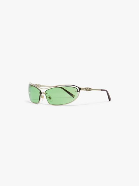 CASABLANCA Green Spiral Sunglasses | Casablanca Paris