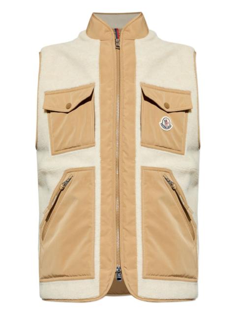 Moncler pocket padded gilet