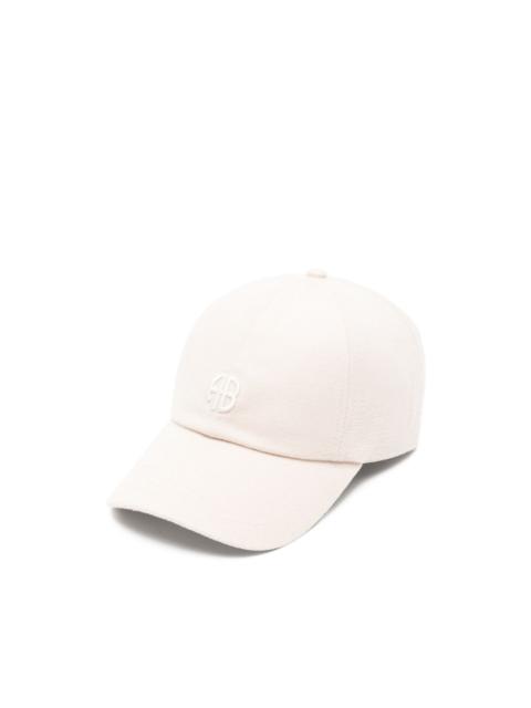 ANINE BING Jeremy logo-embroidery cap