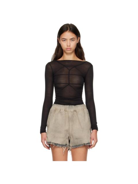 Rick Owens Black Tower LS Temple T-shirt