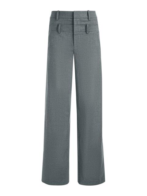 Alice + Olivia ASPEN HIGH RISE DOUBLE WAIST TROUSER