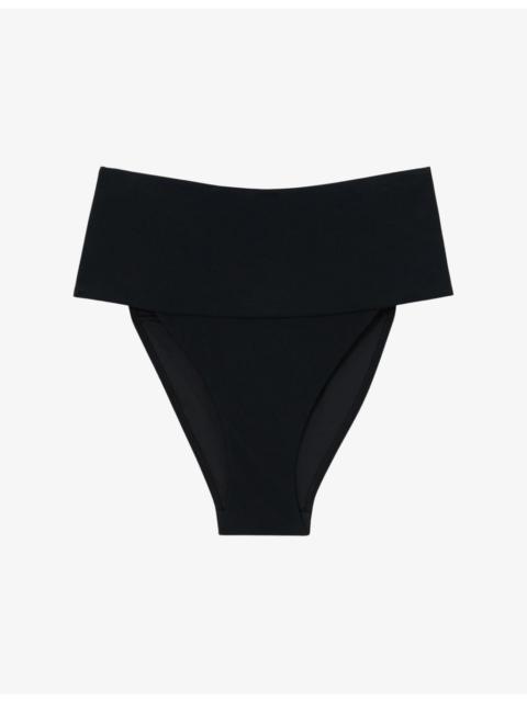 REISS Alba High-Rise Bikini Bottoms