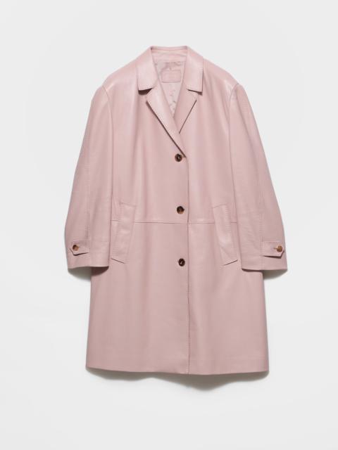 Prada Nappa leather coat