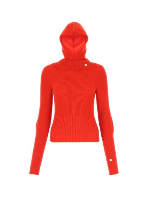 LOW CLASSIC Red wool sweater