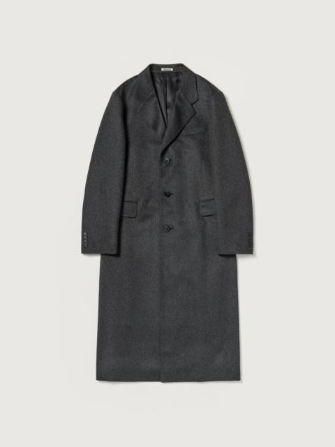 AURALEE CASHMERE MOLESKIN LONG COAT