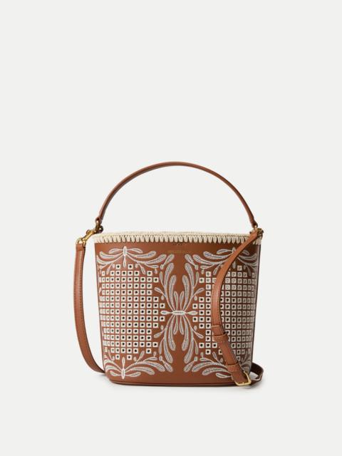 VERONICA BEARD EYELET WHIPSTITCH FEEDBAG