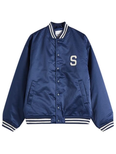 House of Sunny House Of Sunny Satin Cult Bomber Jacket