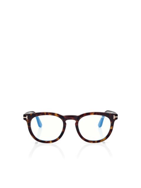 TOM FORD BLUE BLOCK ROUND OPTICALS