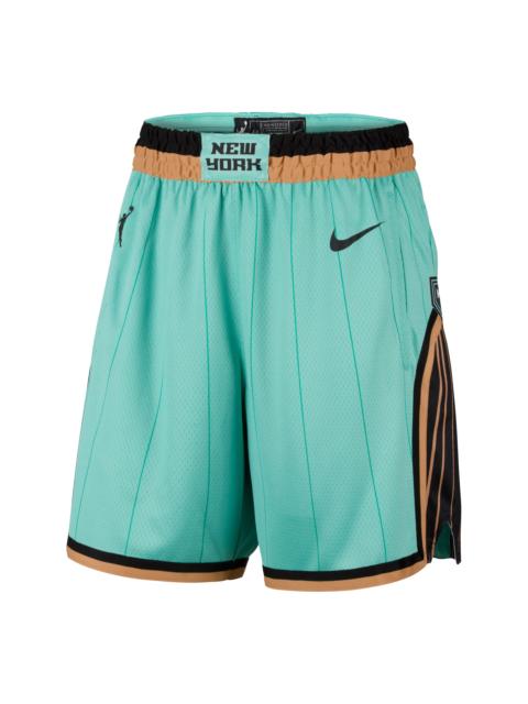 Nike (WMNS) Nike New York Liberty Dri-FIT WNBA Victory Shorts 'Mint Black' IF7274-356