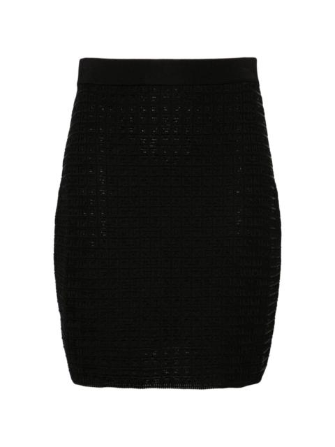 Givenchy 4G-monogram knitted skirt