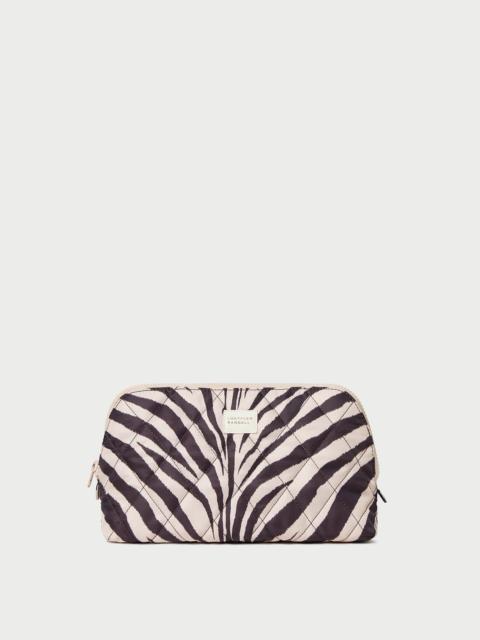 LOEFFLER RANDALL Frances Zebra Cosmetic Pouch