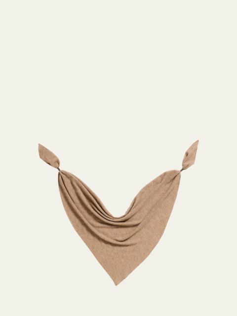 Brunello Cucinelli Cashmere Bandana Scarf