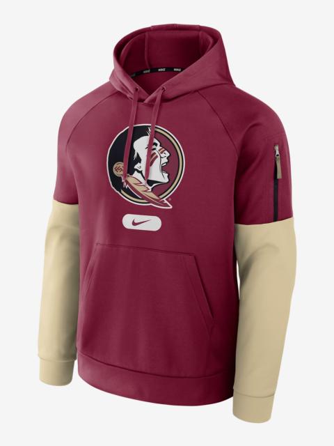 Nike Florida State Seminoles Fitness Men’s Nike Therma College Pullover Hoodie