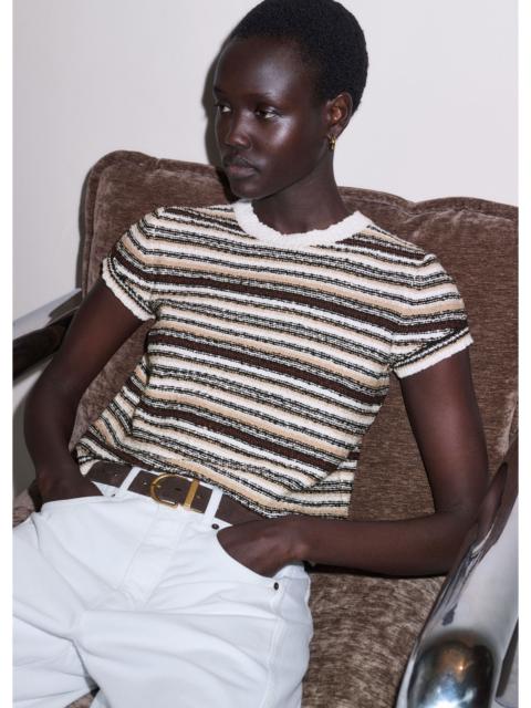 ME+EM Stripe Knit Baby Tee