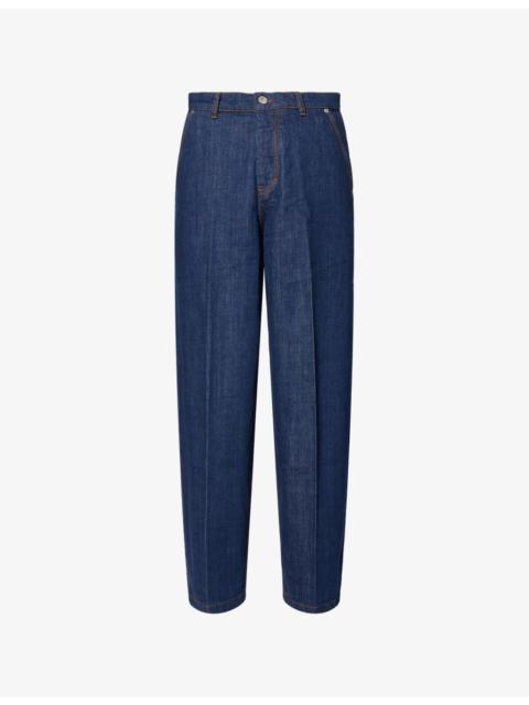 AMI Paris Balloon-Fit Mid-Rise Denim Jeans