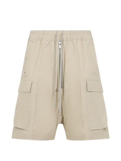 Rick Owens cotton cargo shorts