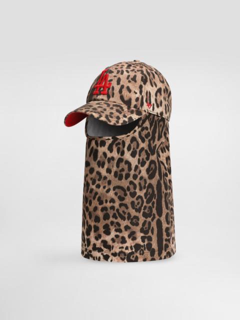 Dolce & Gabbana Dolce&Gabbana X ’47 Los Angeles Dodgers Leo-Print Balaclava