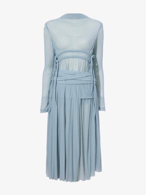 Riley Dress in Pleated Jersey