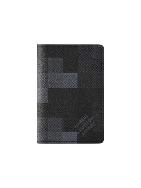 Louis Vuitton Louis Vuitton Pocket Organizer Damoflage Black