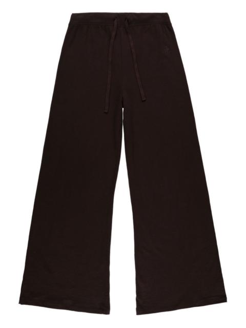 ÉTERNE drawstring wide-leg track pants
