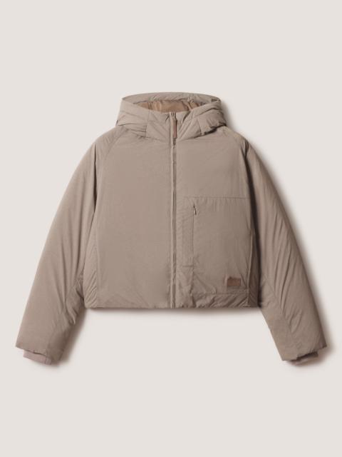 Maison Kitsuné CROPPED HOODED PUFFER