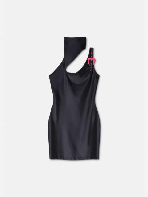 VERSACE JEANS COUTURE Baroque Buckle Mini Dress