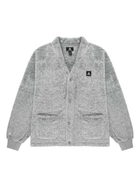Converse Converse Pile Fur Cardigan 'Grey' 10024057-A04