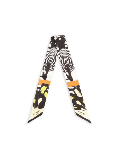 LANCEL printed twill headband