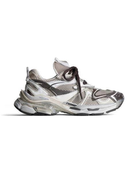 BALENCIAGA Women's Runner 2.0 Sneaker  in Beige