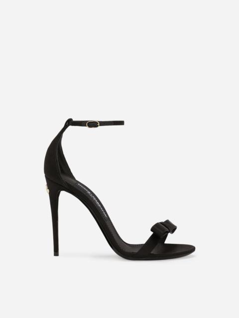 Dolce & Gabbana Satin sandals