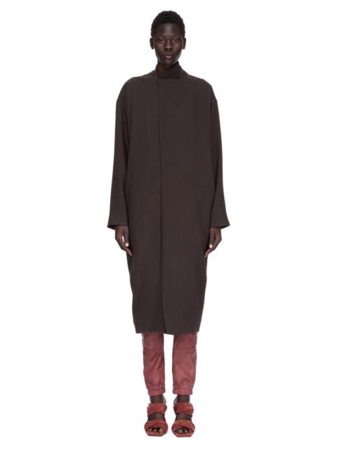 Rick Owens long-sleeve centre-vent coat