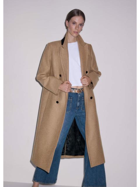 ME+EM Double-Breasted Coat