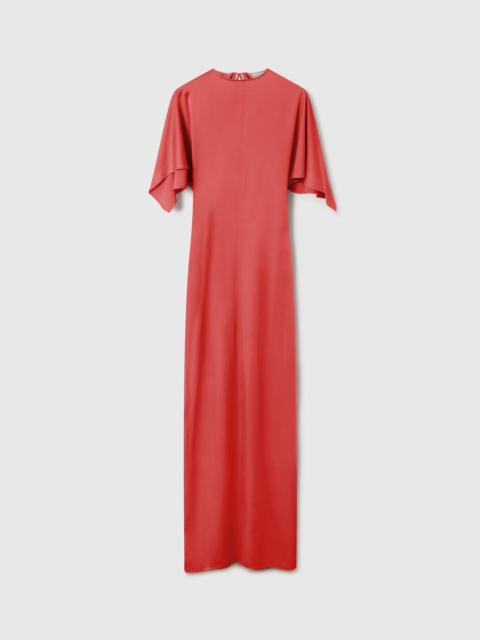Stella McCartney Handkerchief Sleeve Satin Dress