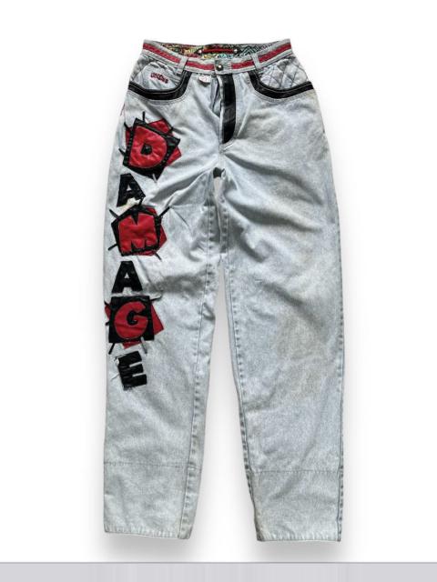 Other Designers Vintage Criminal Damage Patches Archival Jeans