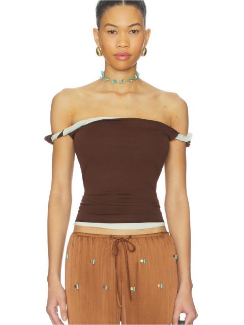 SIR. Elia Off Shoulder Twist Top