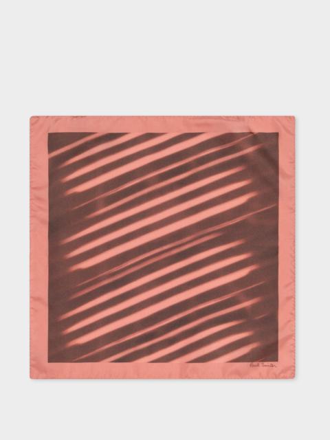 Paul Smith Diagonal Stripe Silk Pocket Square