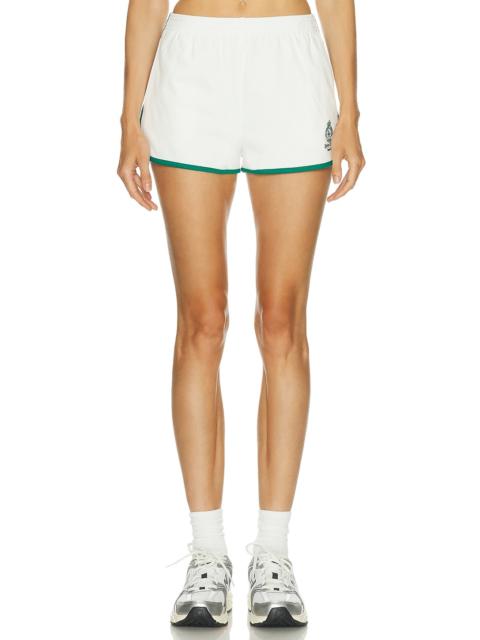 Sporty & Rich Crown Tennis Pique Short