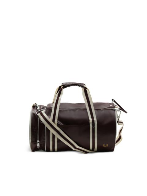 Fred Perry logo-print barrel bag