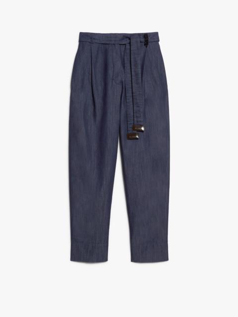 Max Mara AMOUR Lightweight denim trousers