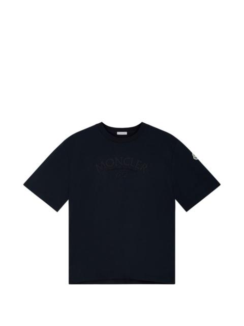 Moncler embroidered-logo T-shirt