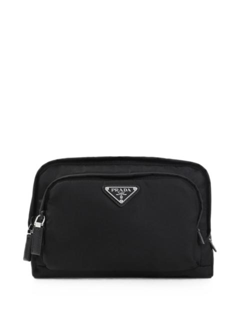 Prada Prada Logo-plaque Pouch Bag