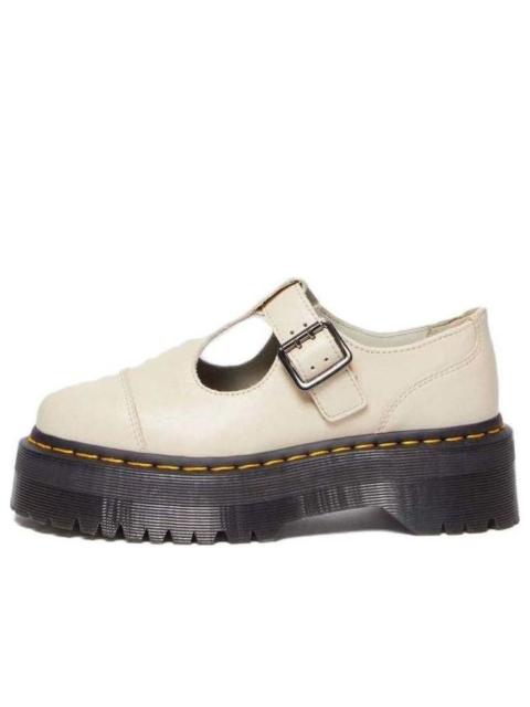 Dr. Martens (WMNS) Dr. Martens Bethan Pisa Leather Platform Mary Jane 'Parchment Beige' 30617292