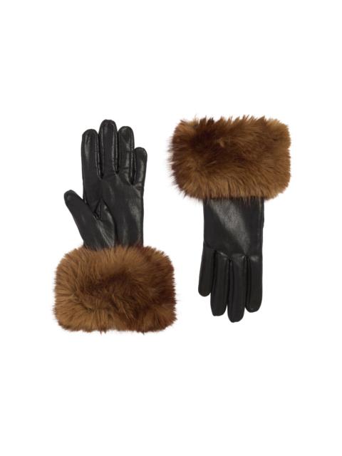 APPARIS Betty Faux Mink Gloves