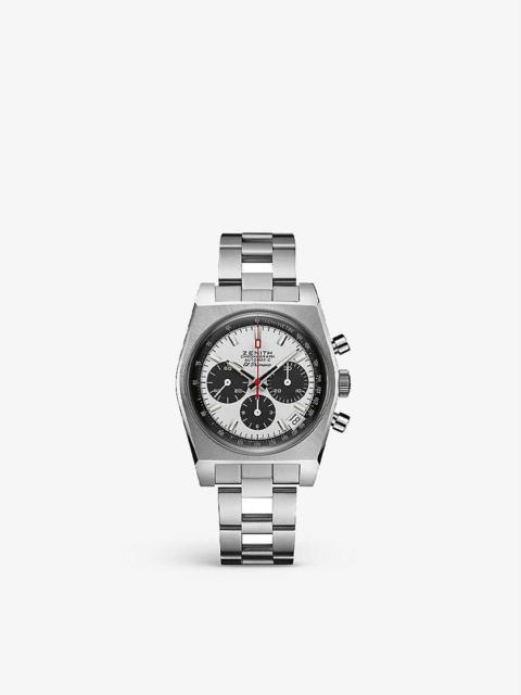Zenith 03.A384.400/21.M384 Chronomaster Revival El Primero stainless-steel automatic watch